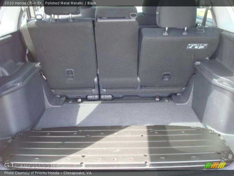 Polished Metal Metallic / Black 2010 Honda CR-V EX