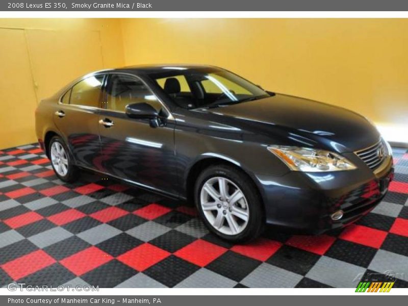 Smoky Granite Mica / Black 2008 Lexus ES 350