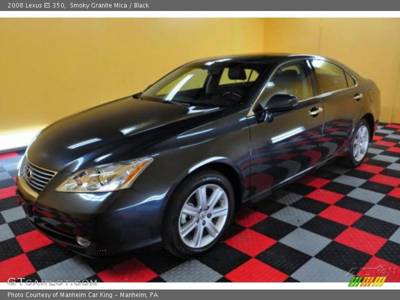 Smoky Granite Mica / Black 2008 Lexus ES 350