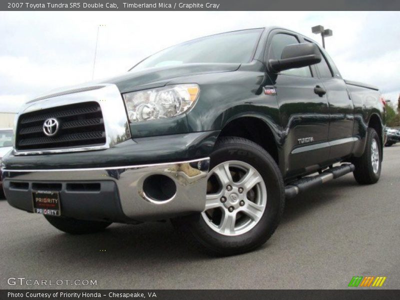 Timberland Mica / Graphite Gray 2007 Toyota Tundra SR5 Double Cab