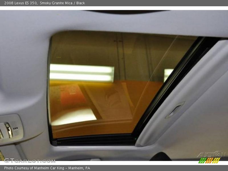 Smoky Granite Mica / Black 2008 Lexus ES 350