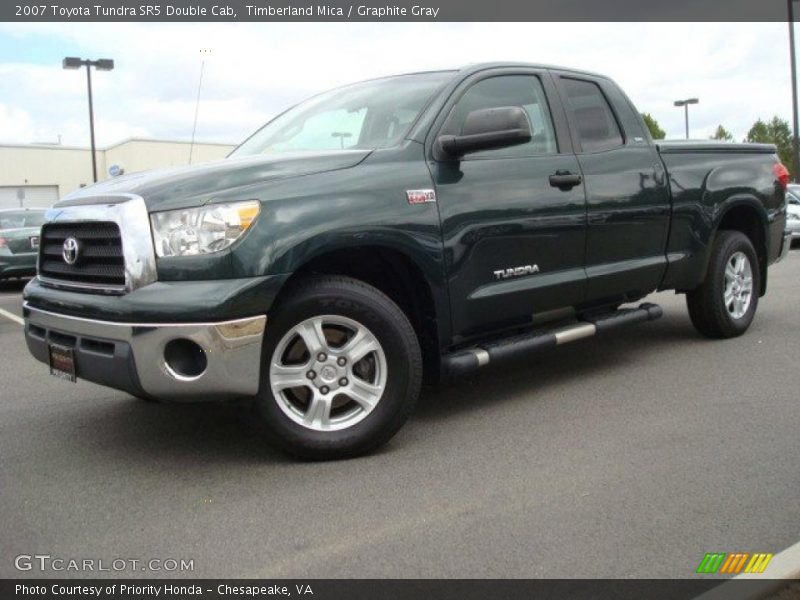 Timberland Mica / Graphite Gray 2007 Toyota Tundra SR5 Double Cab