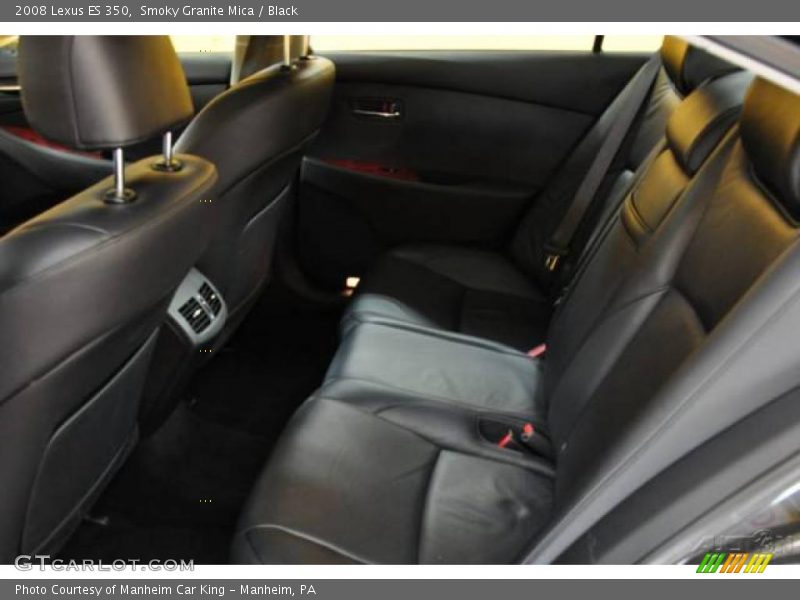 Smoky Granite Mica / Black 2008 Lexus ES 350