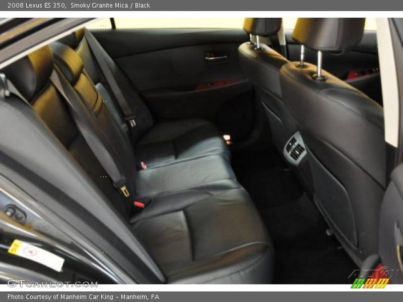 Smoky Granite Mica / Black 2008 Lexus ES 350