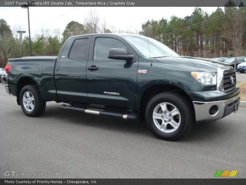 Timberland Mica / Graphite Gray 2007 Toyota Tundra SR5 Double Cab