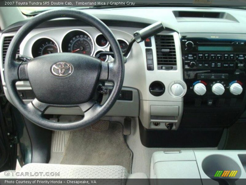 Timberland Mica / Graphite Gray 2007 Toyota Tundra SR5 Double Cab