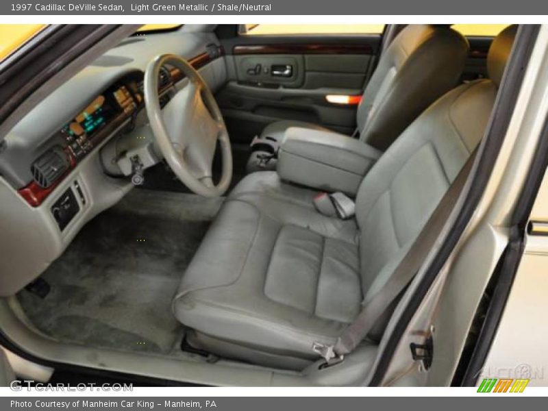 Light Green Metallic / Shale/Neutral 1997 Cadillac DeVille Sedan