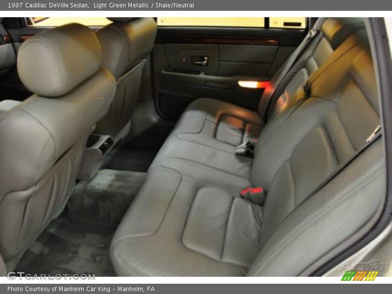Light Green Metallic / Shale/Neutral 1997 Cadillac DeVille Sedan