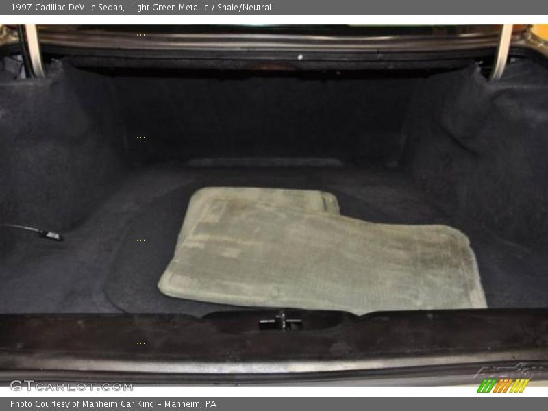 Light Green Metallic / Shale/Neutral 1997 Cadillac DeVille Sedan