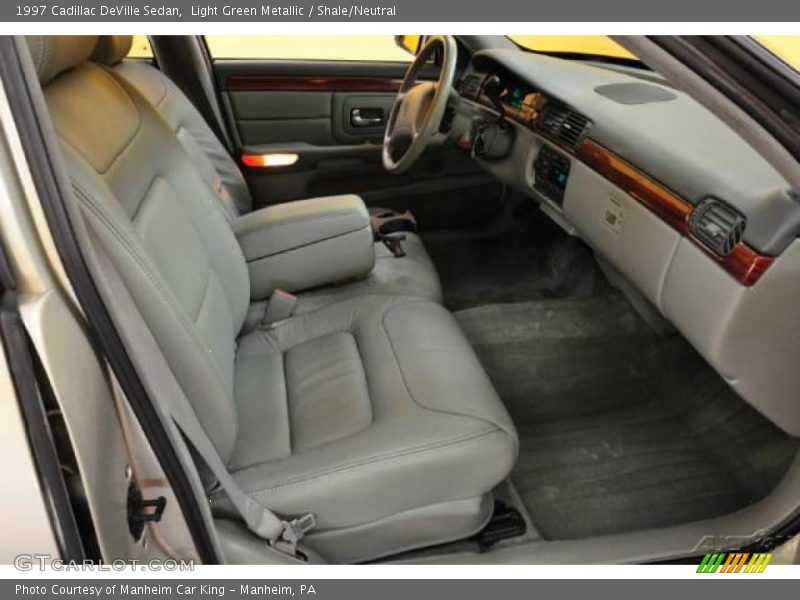 Light Green Metallic / Shale/Neutral 1997 Cadillac DeVille Sedan