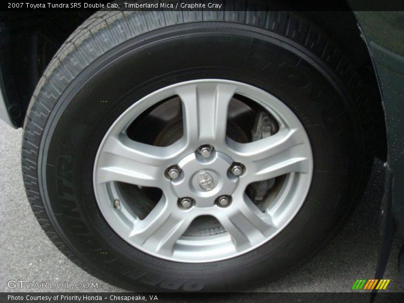 Timberland Mica / Graphite Gray 2007 Toyota Tundra SR5 Double Cab