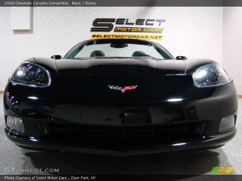 Black / Ebony 2009 Chevrolet Corvette Convertible