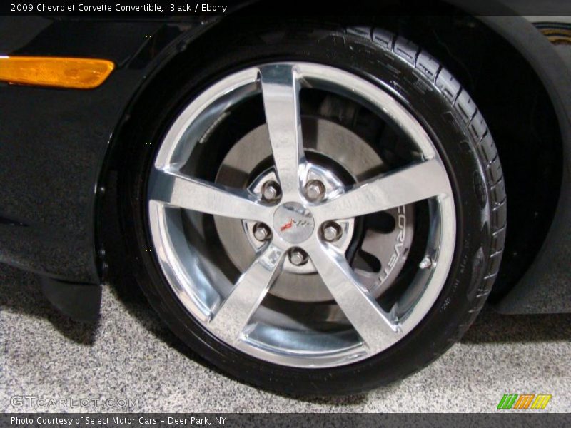 Black / Ebony 2009 Chevrolet Corvette Convertible