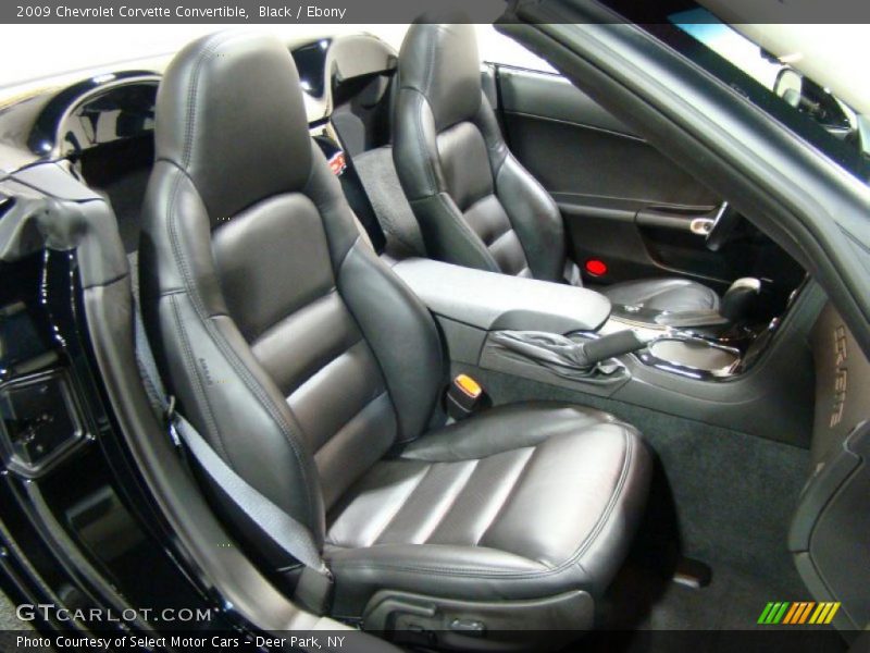 Black / Ebony 2009 Chevrolet Corvette Convertible