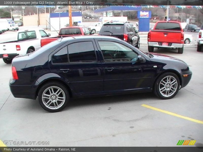 Atlantic Blue Mica / Grey 1999 Volkswagen Jetta GLS Sedan