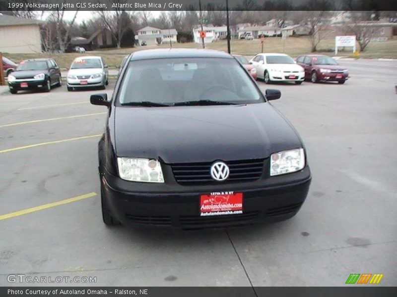 Atlantic Blue Mica / Grey 1999 Volkswagen Jetta GLS Sedan