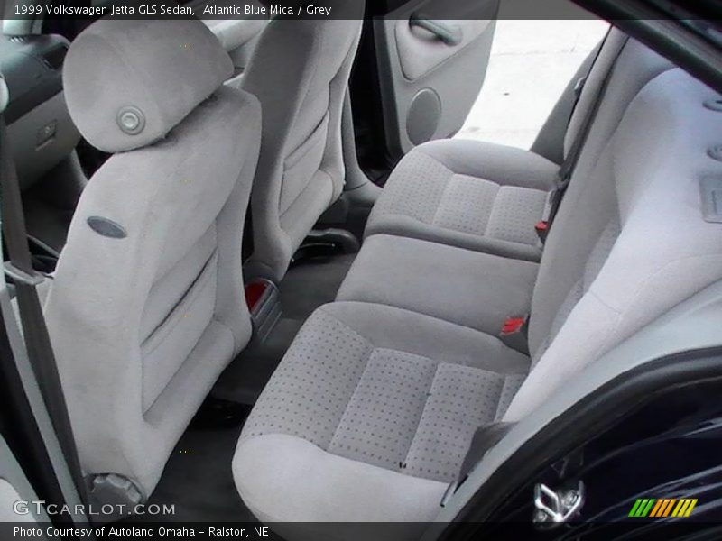 Atlantic Blue Mica / Grey 1999 Volkswagen Jetta GLS Sedan