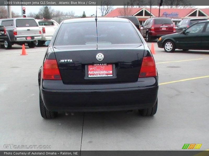 Atlantic Blue Mica / Grey 1999 Volkswagen Jetta GLS Sedan