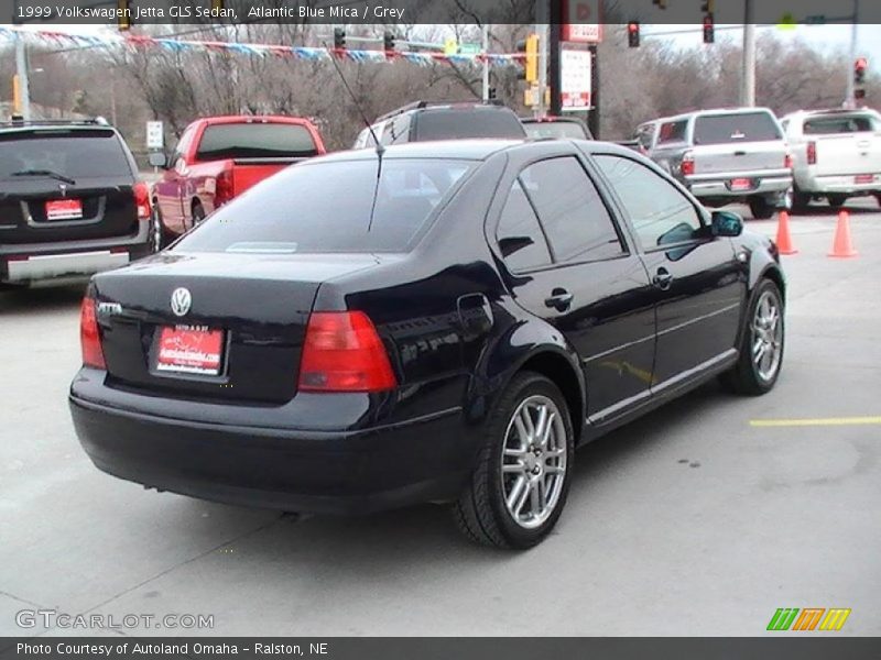Atlantic Blue Mica / Grey 1999 Volkswagen Jetta GLS Sedan