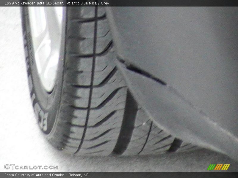 Atlantic Blue Mica / Grey 1999 Volkswagen Jetta GLS Sedan