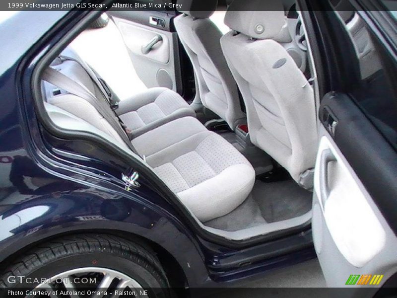 Atlantic Blue Mica / Grey 1999 Volkswagen Jetta GLS Sedan