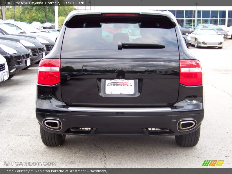 Black / Black 2008 Porsche Cayenne Tiptronic