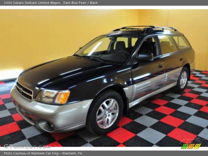 Dark Blue Pearl / Black 2000 Subaru Outback Limited Wagon