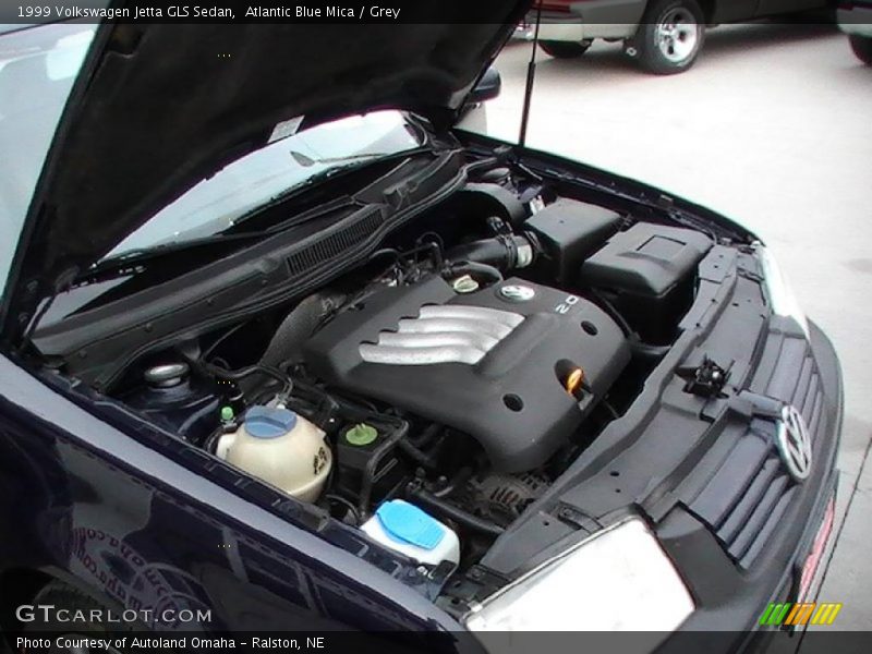 Atlantic Blue Mica / Grey 1999 Volkswagen Jetta GLS Sedan