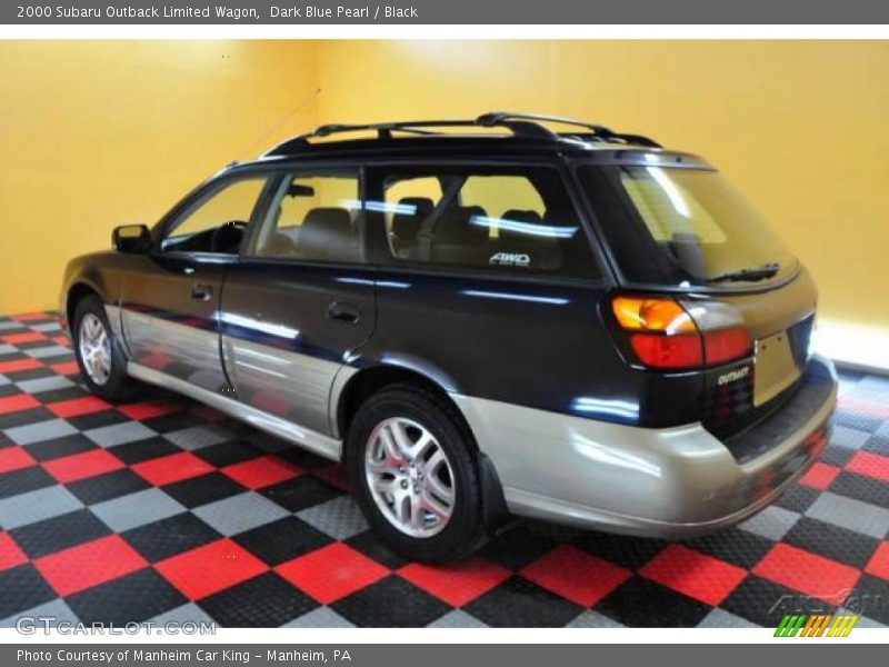 Dark Blue Pearl / Black 2000 Subaru Outback Limited Wagon