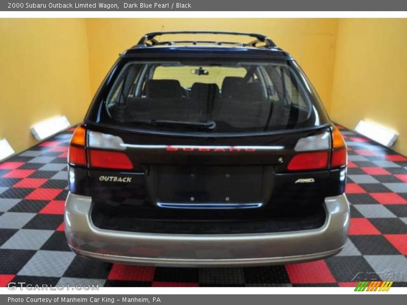 Dark Blue Pearl / Black 2000 Subaru Outback Limited Wagon