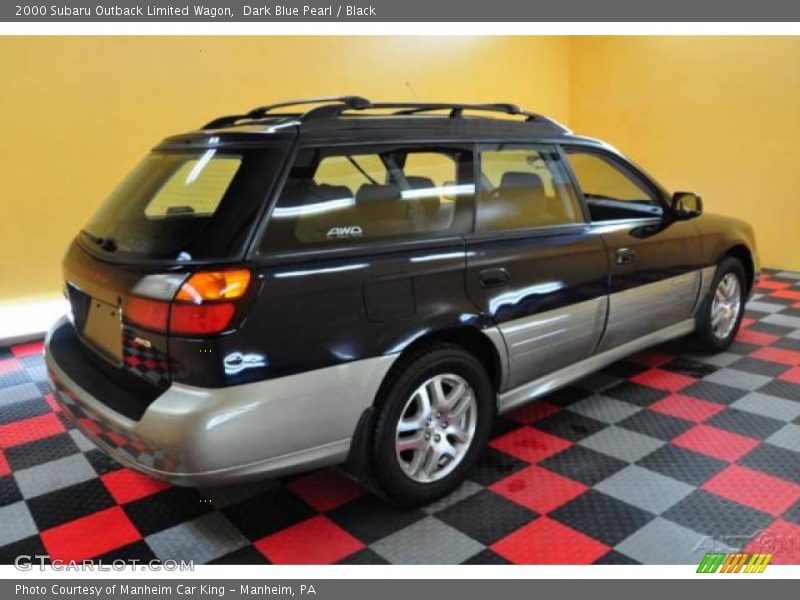 Dark Blue Pearl / Black 2000 Subaru Outback Limited Wagon