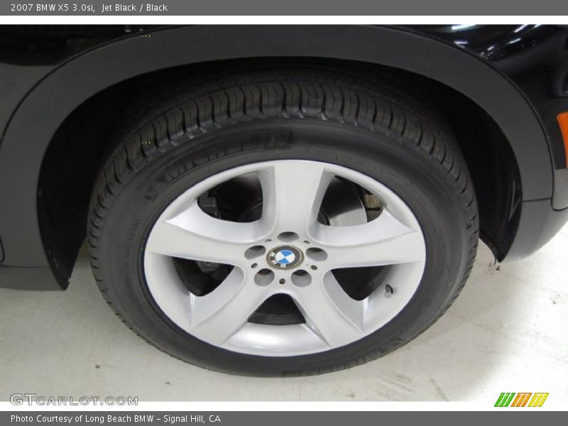 Jet Black / Black 2007 BMW X5 3.0si