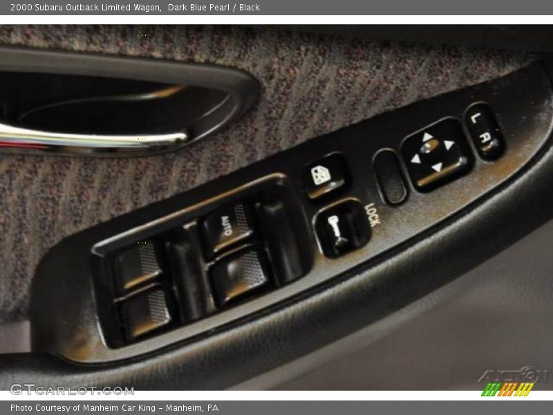 Dark Blue Pearl / Black 2000 Subaru Outback Limited Wagon