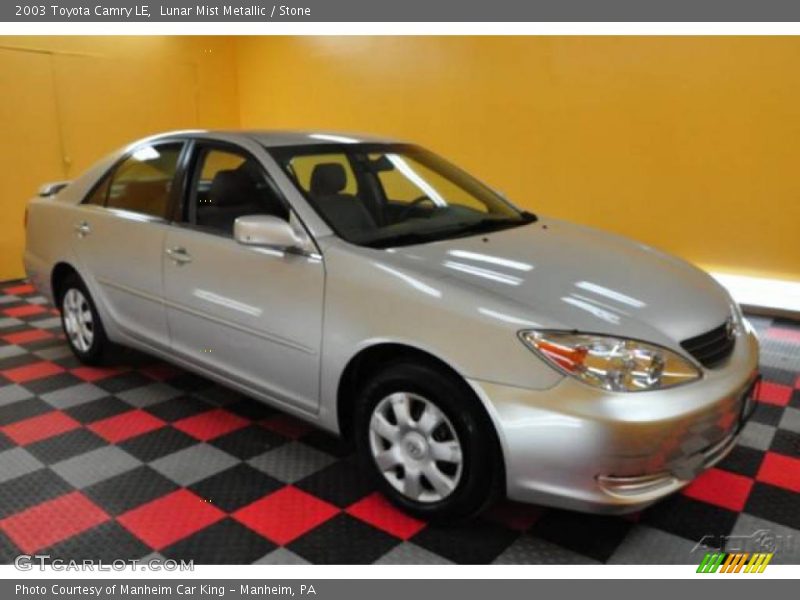 Lunar Mist Metallic / Stone 2003 Toyota Camry LE