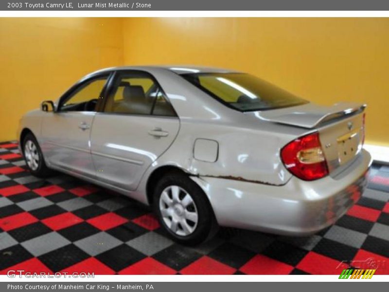 Lunar Mist Metallic / Stone 2003 Toyota Camry LE