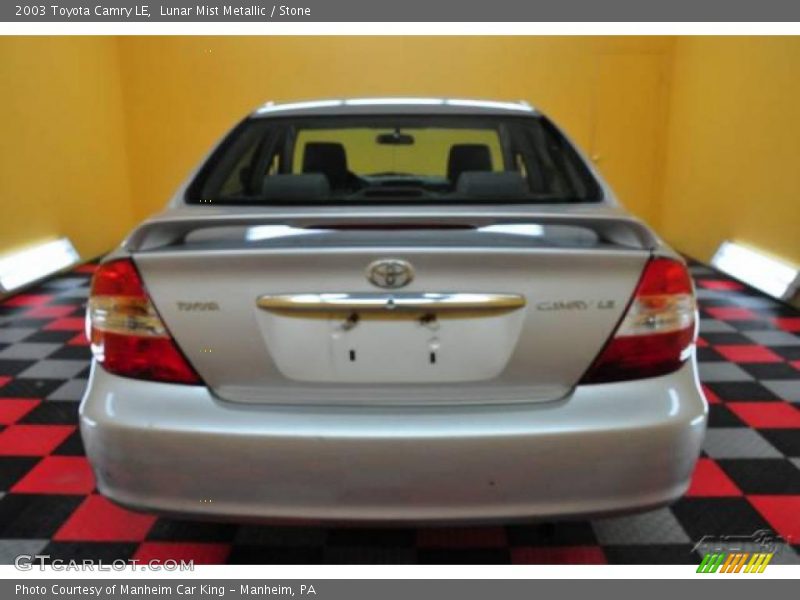 Lunar Mist Metallic / Stone 2003 Toyota Camry LE
