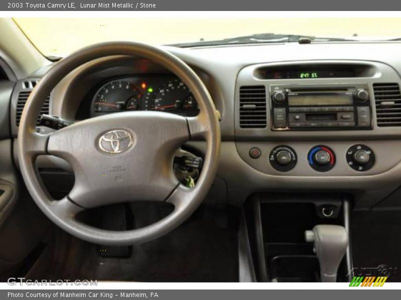 Lunar Mist Metallic / Stone 2003 Toyota Camry LE