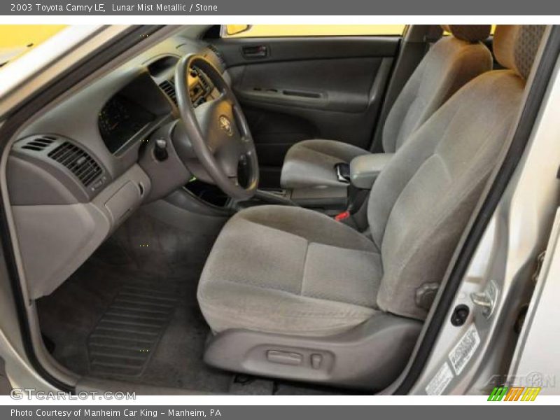 Lunar Mist Metallic / Stone 2003 Toyota Camry LE