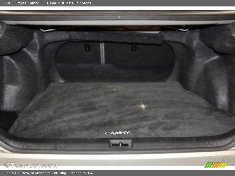 Lunar Mist Metallic / Stone 2003 Toyota Camry LE