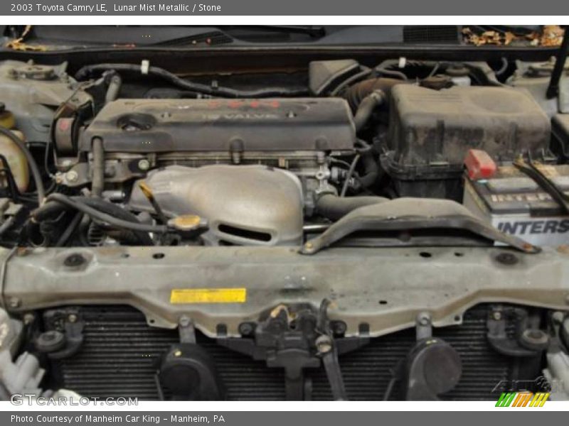 Lunar Mist Metallic / Stone 2003 Toyota Camry LE