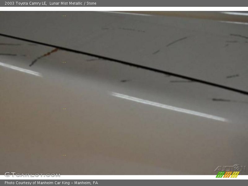 Lunar Mist Metallic / Stone 2003 Toyota Camry LE