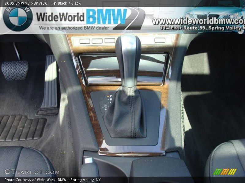 Jet Black / Black 2009 BMW X3 xDrive30i