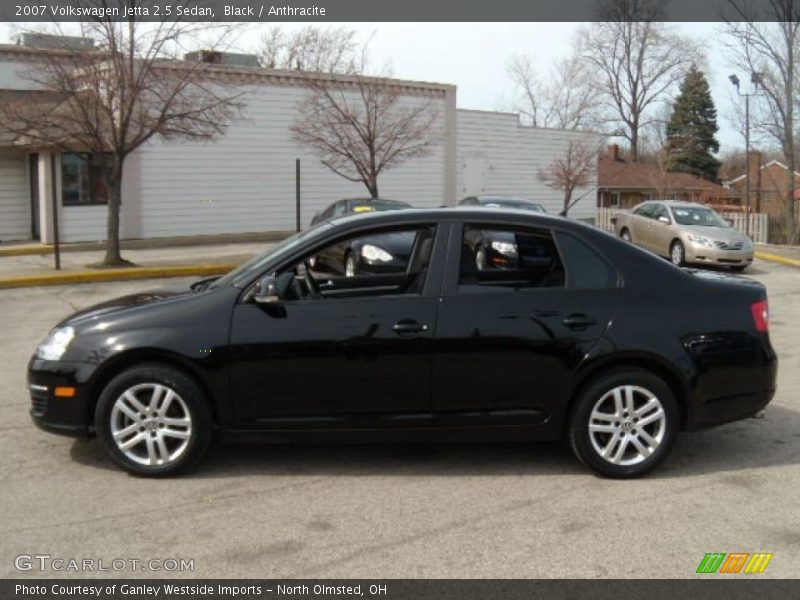 Black / Anthracite 2007 Volkswagen Jetta 2.5 Sedan