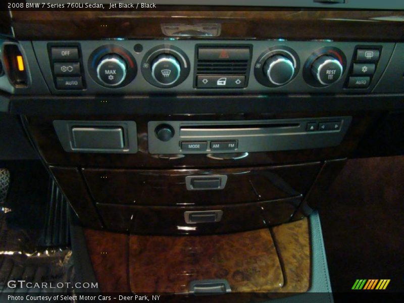 Jet Black / Black 2008 BMW 7 Series 760Li Sedan