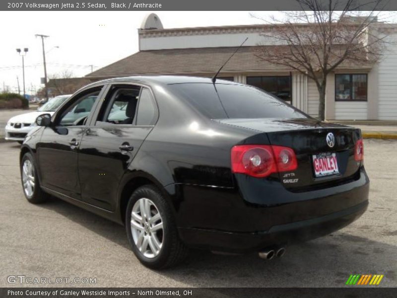 Black / Anthracite 2007 Volkswagen Jetta 2.5 Sedan