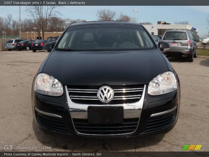 Black / Anthracite 2007 Volkswagen Jetta 2.5 Sedan