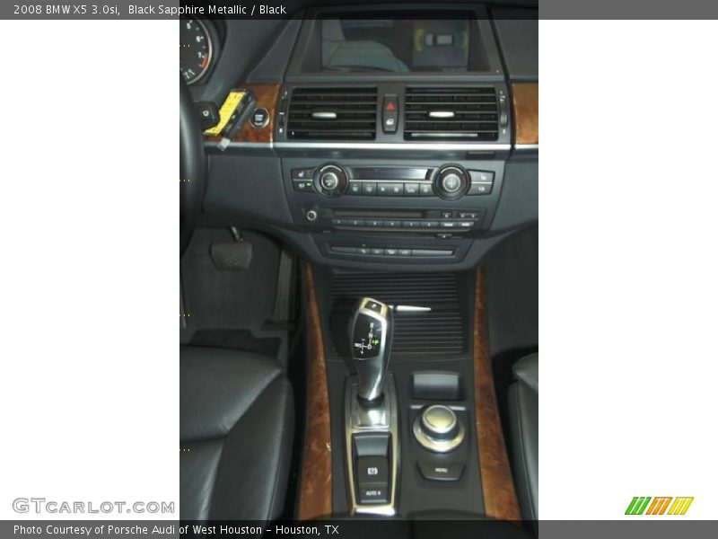 Black Sapphire Metallic / Black 2008 BMW X5 3.0si