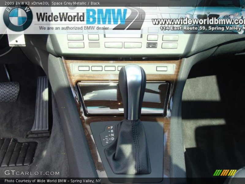 Space Grey Metallic / Black 2009 BMW X3 xDrive30i