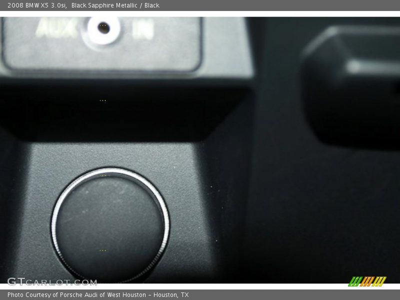 Black Sapphire Metallic / Black 2008 BMW X5 3.0si