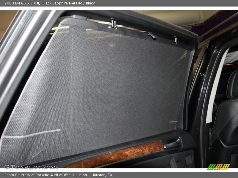 Black Sapphire Metallic / Black 2008 BMW X5 3.0si